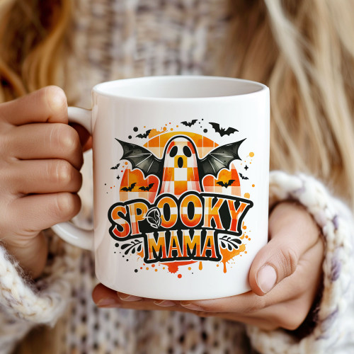 “Spooky Mama” Halloween Mug | 11oz Ceramic